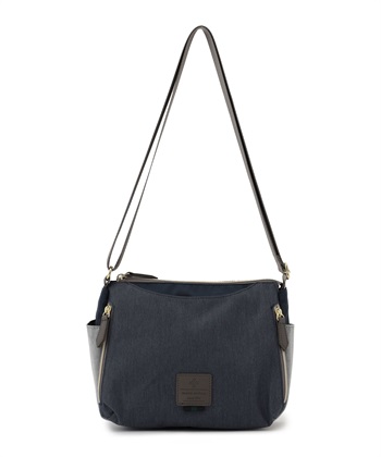 【軽量】12ROOMショルダーバッグ(ネイビー-フリー)