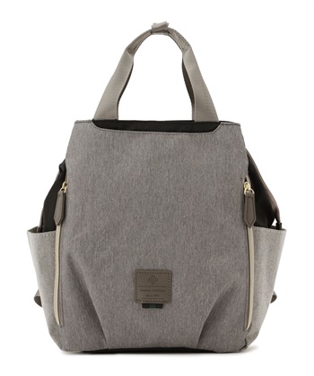 【軽量】12ROOMリュック(グレー-フリー)