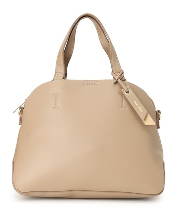 エコレザー2WAYショルダー【かるいかばん】(ベージュ-フリー)