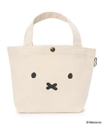 miffyキャンバスミニトート(ホワイト-フリー)