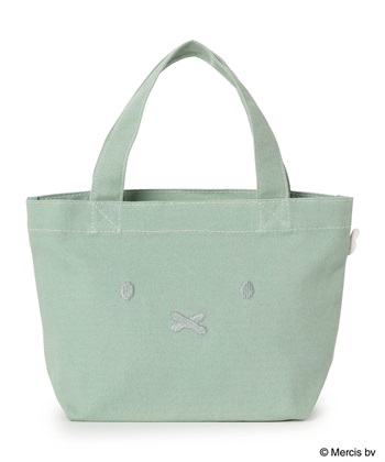 miffyキャンバスミニトート(ライトグリーン-フリー)