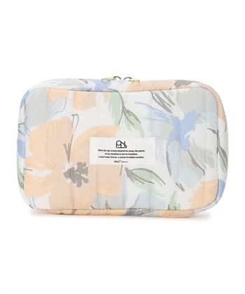 【Wpc.】キルティングガジェットポーチ【はっ水】(オレンジ-フリー)