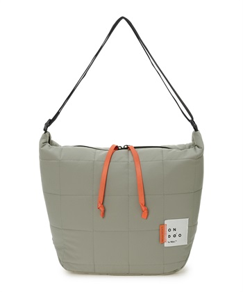 【Wpc.】ONDOOキルティングショルダーバッグ【はっ水】(グレー-フリー)