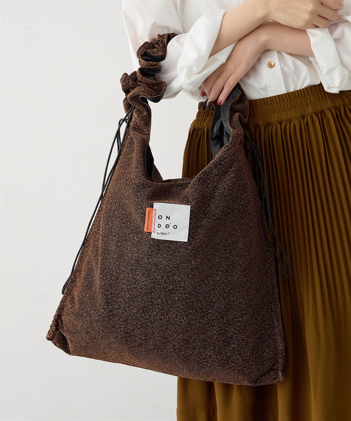 Wpc.】ONDOOシャーリングドロストトートバッグ JOIN PARK｜クロス