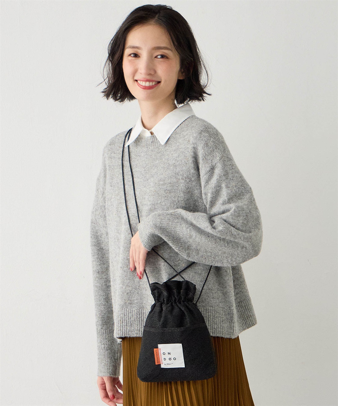 Wpc.】ONDOOラメ2way巾着バック JOIN PARK｜クロスプラス公式通販サイト