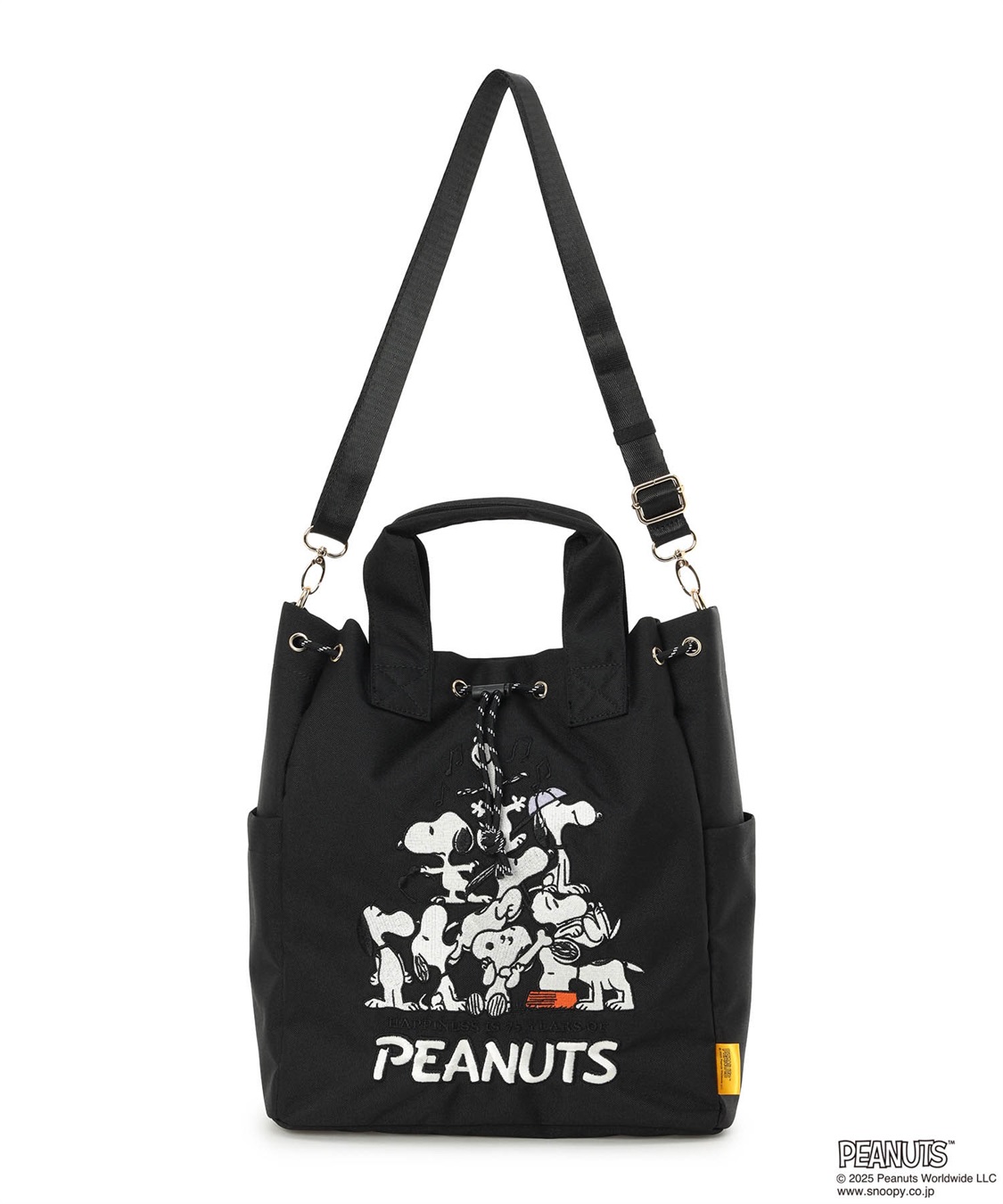 JOIN PARK 【スヌーピー】刺しゅう巾着トートバック_variation_1