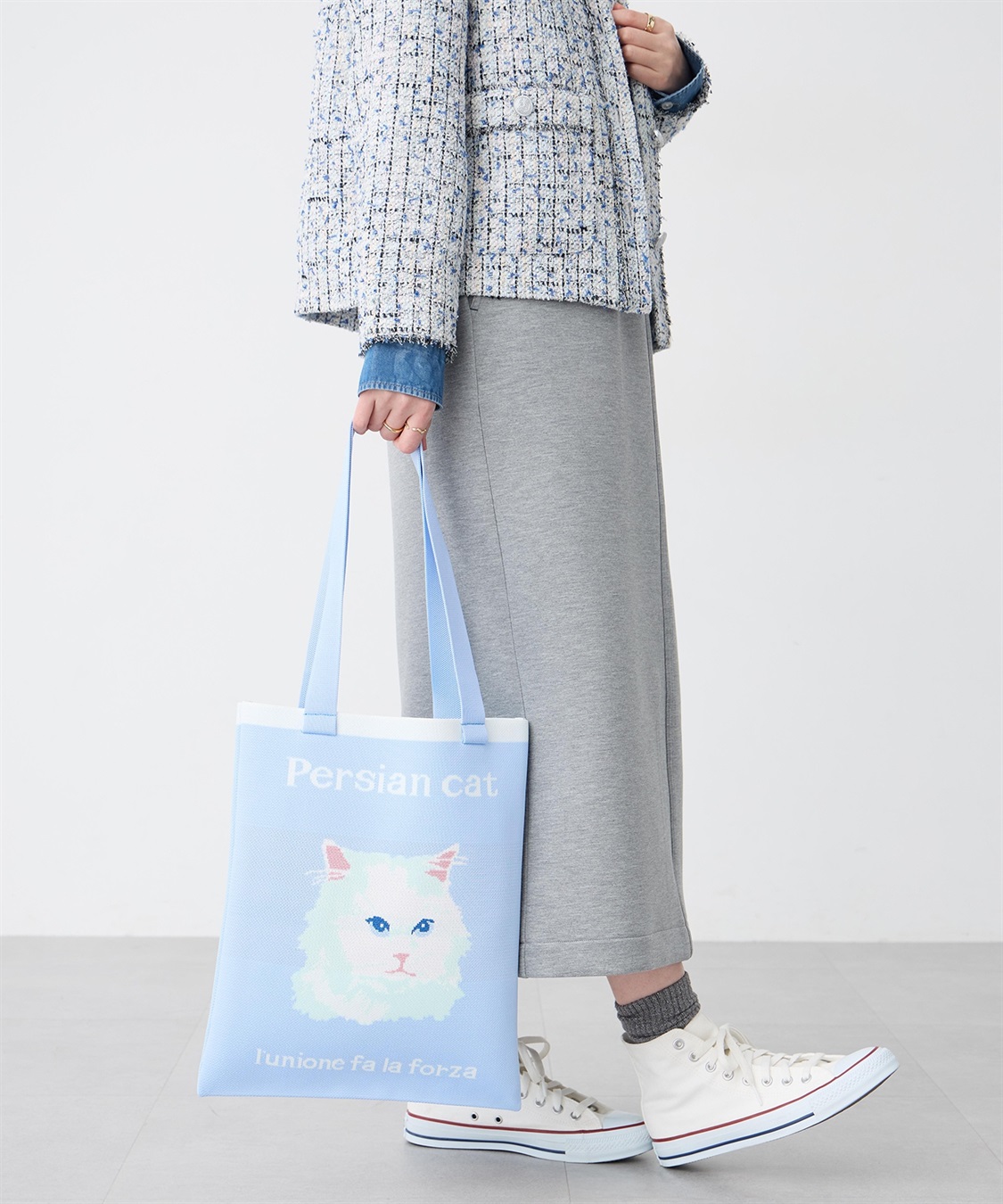 JOIN PARK 猫ニットトートバック_variation_2