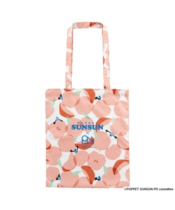 【Wpc.】パペットスンスン × Wpc. Patterns はっ水トートバッグ(レッド-フリー)