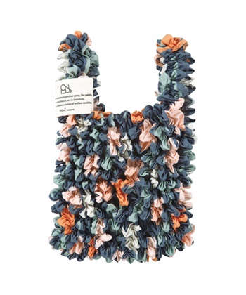 【Wpc.】しぼりバッグ(グレー-フリー)