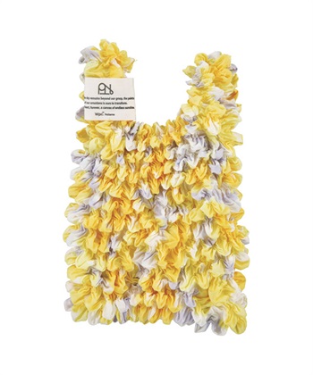 【Wpc.】しぼりバッグ(イエロー-フリー)