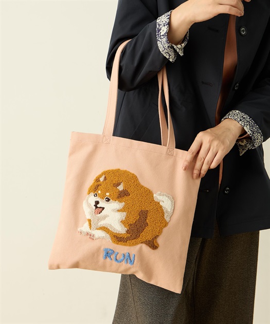 サガラ刺しゅうトート