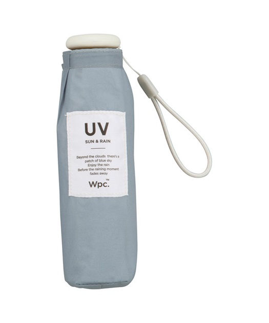 【Wpc.】ベビーアンブレラ ソリッド【折りたたみ傘 折り畳み傘 レ晴雨兼用 UVカット 撥水 手開き 親骨50cm コンパクト 軽量150g】