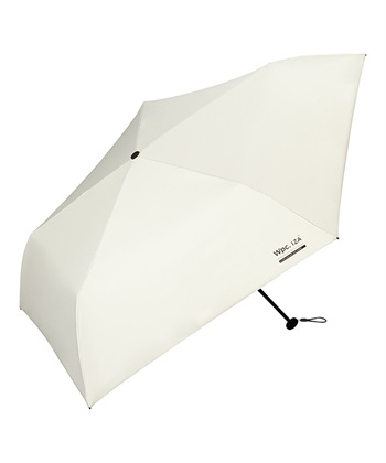 【Wpc.】折りたたみ日傘 Wpc. IZA Type/Light＆Slim【完全遮光100% 完全UVカット率100％生地 晴雨兼用 ユニセックス 男女兼用 軽量 スリム コンパクト】(オフホワイト-フリー)