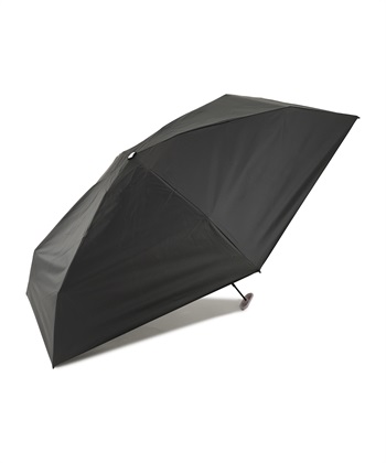 【Wpc.】日傘 遮光エアリアルタイニー【完全遮光100％ 完全UVカット率100％生地 超軽量 コンパクト 晴雨兼用】(ブラック-フリー)