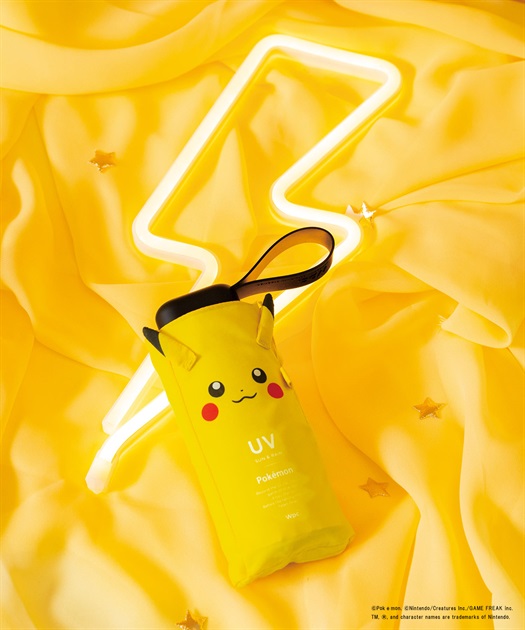 Wpc.】日傘折りたたみ ポケモン 遮光冒険のパートナー ミニ