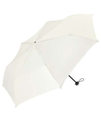 【Wpc.】AIR-LIGHT LARGE FOLDING UMBRELLA 折りたたみ傘【晴雨兼用 UVカット 大きめサイズ 直径105cm 通勤 通学】(オフホワイト-フリー)