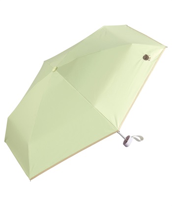 【Wpc.】遮光アニマル刺繍 mini【完全遮光100％＆完全UVカット100％生地 晴雨兼用 遮熱 撥水 UPF50+ 日焼け対策 紫外線対策 折り畳み 動物柄】(ライトグリーン-フリー)