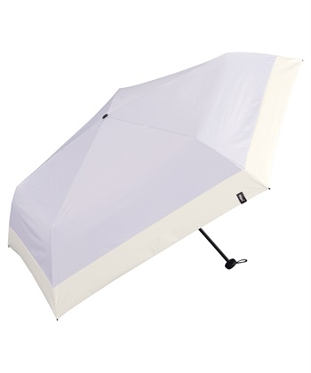 【Wpc.】日傘 折りたたみ傘 遮光エアライトパラソルユニセックス 60cm ミニ【完全遮光100％＆完全UVカット100％生地 晴雨兼用 遮熱 撥水 UPF50+ 日焼け対策 紫外線対策 折り畳み】(ラベンダー-フリー)