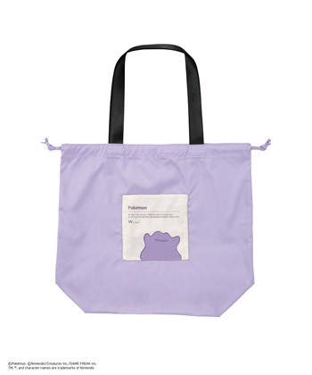 【Wpc.】レイングッズ ポケモン バイカラーレイントート 冒険のパートナー(ラベンダー-フリー)