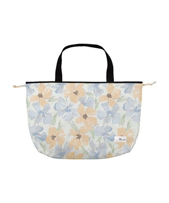 【Wpc.】パッカブルレインバッグカバー【撥水＆防水加工生地 大きい開け口 収納力バツグン エコバッグ トートバッグ サブバッグ コンパクト収納 折りたたみ】(オレンジ-フリー)