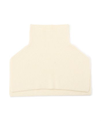 つけ衿ネックウォーマー(アイボリー-フリー)