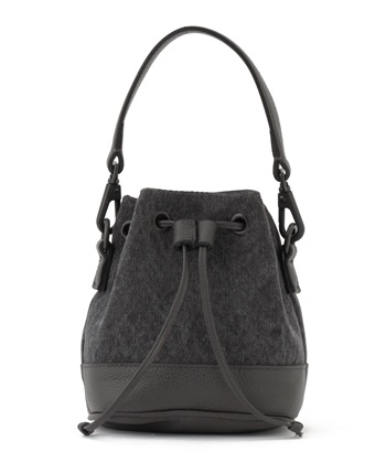 コンビショルダーバッグ(グレー-フリー)