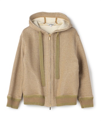 JUNKO SHIMADA ラインリブジップパーカー_variationthumb_1