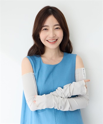 【Wpc.】UVカット接触冷感アームカバー【紫外線対策 洗濯機OK】(グレー-フリー)