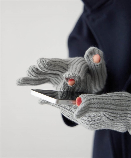 ONDOO【スマホ対応】ニット手袋