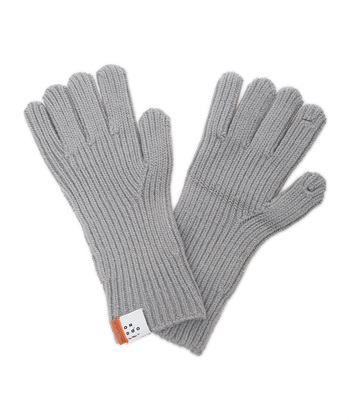 ONDOO【スマホ対応】ニット手袋(グレー-フリー)