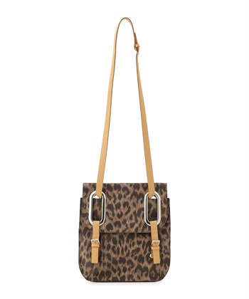 レオパードレザーバッグ(ヒョウ柄-フリー)