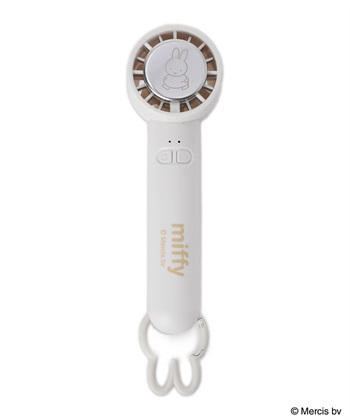 miffyベルチェタイプハンディファン(ホワイト-フリー)