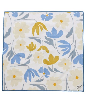 【Wpc.】保冷保温くっつくろす【ハンカチ 吸水 マイクロファイバー 折りたたみ傘カバー ペットボトルホルダー ランチ お弁当箱 持ち運び】(ホワイト-フリー)