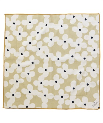 【Wpc.】保冷保温くっつくろす【ハンカチ 吸水 マイクロファイバー 折りたたみ傘カバー ペットボトルホルダー ランチ お弁当箱 持ち運び】(ベージュ-フリー)