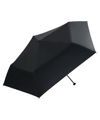 【Wpc.】go-koh ゴコウ 遮光超軽量 晴雨兼用傘 50cm【超軽量92g 完全遮光100% 最高撥水レベル 親骨50cm 大きい 手開き ユニセックス 通勤】(ブラック-フリー)