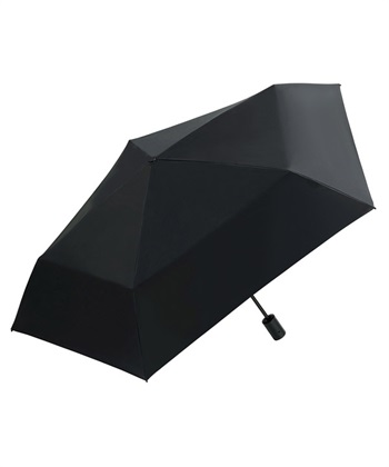 【Wpc.】日傘折りたたみ go-koh ゴコウ 晴雨兼用傘 遮光コンパクト自動開閉【完全遮光100% 最高撥水レベル 親骨50cm ユニセックス 通勤】(ブラック-フリー)