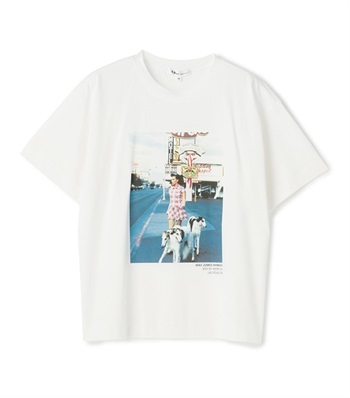 半袖プリントカットソー(オフホワイト1-9号)