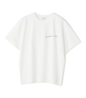 JUNKOSHIMADA サインプリントTシャツ(オフホワイト1-11号)