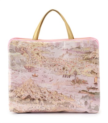 WEB限定】マップイラストハンドバッグ 49AV JUNKO SHIMADA