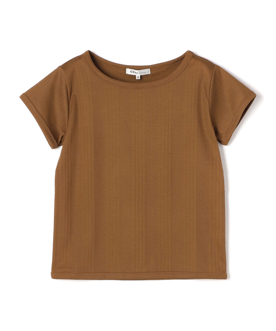 49AV JUNKO SHIMADA リブ半袖Tシャツ_variation_2