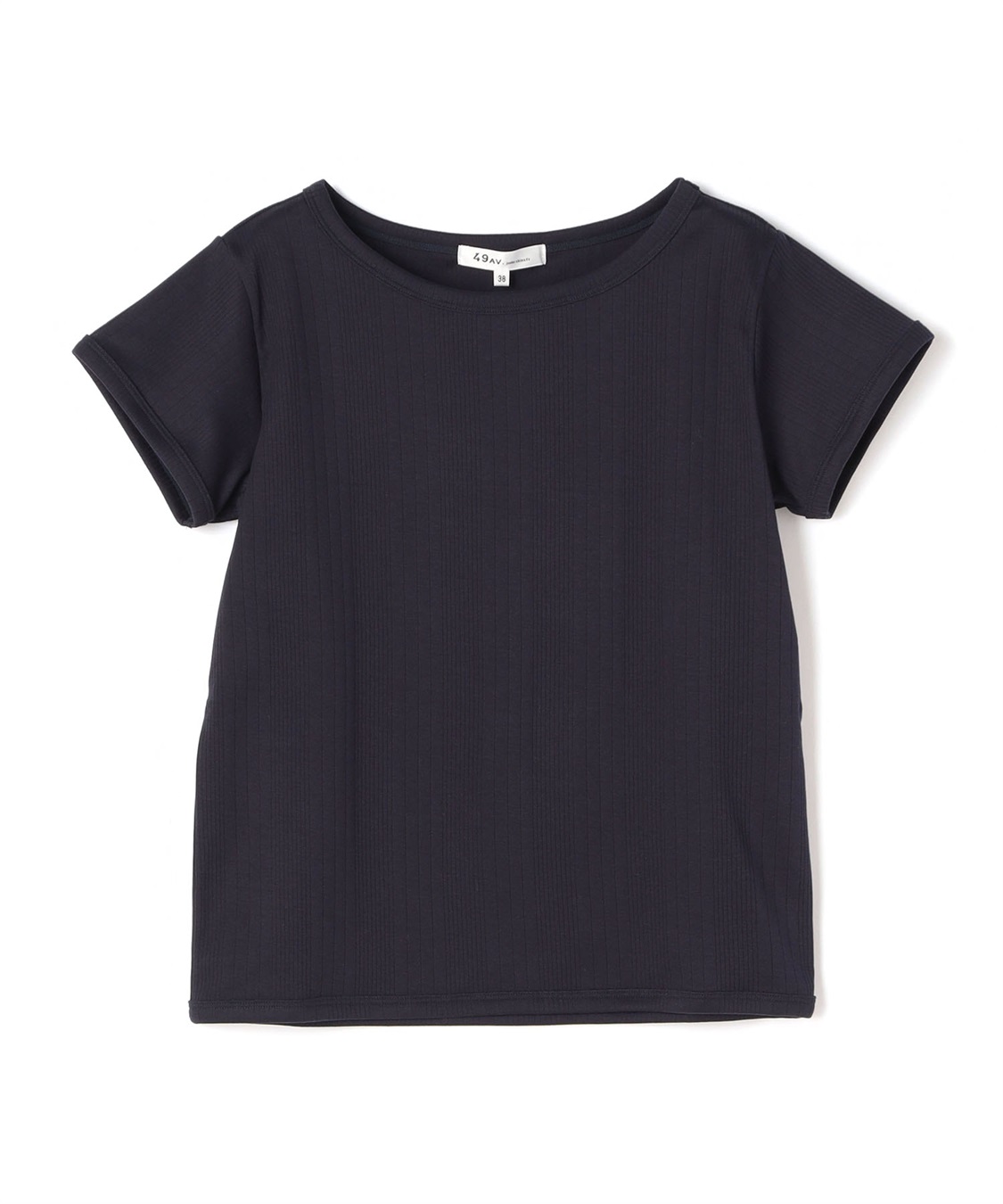 リブ半袖Tシャツ 49AV.junko shimada｜クロスプラス公式通販サイト