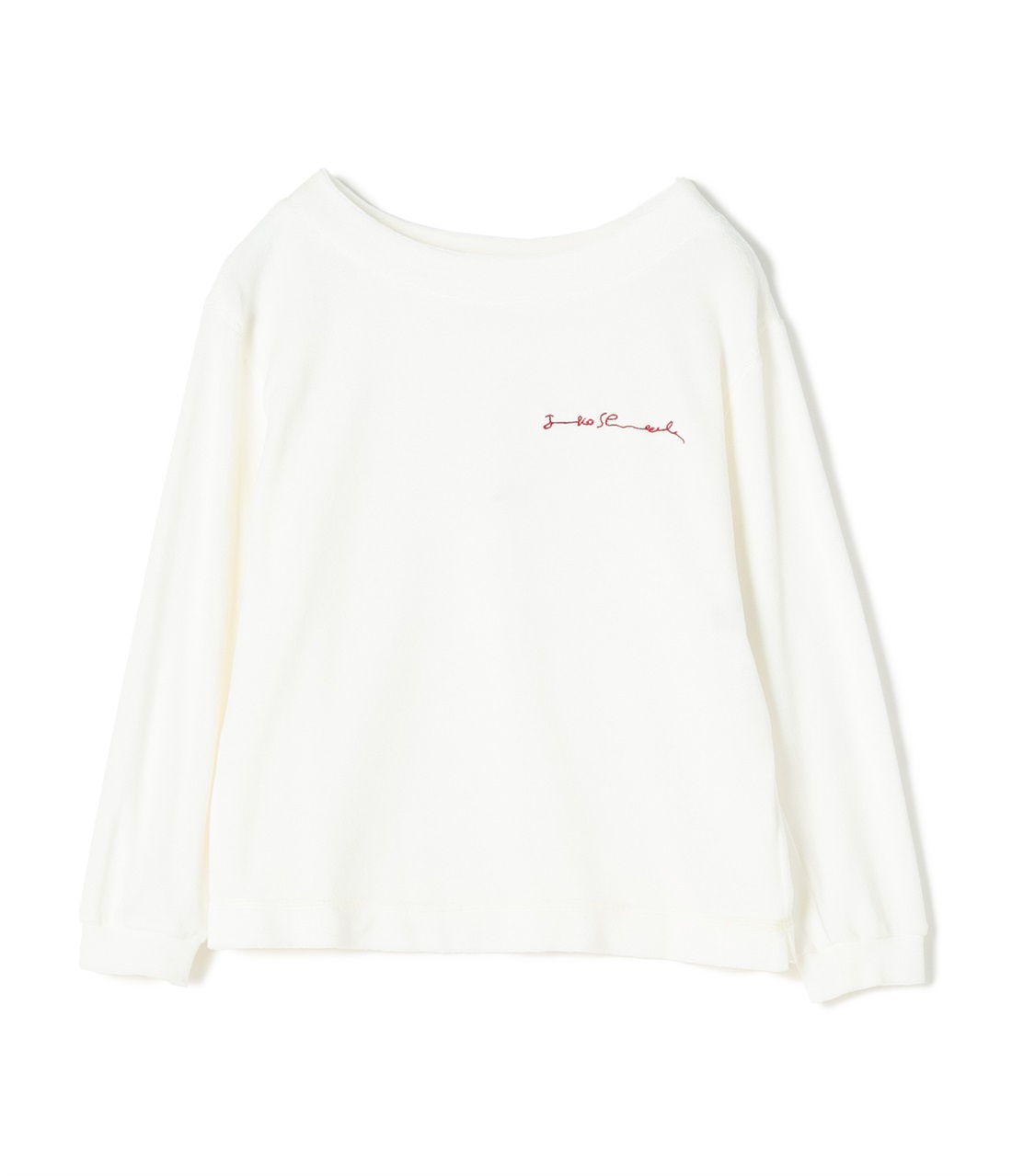 PAILE FABRICボートネックプルオーバー 49AV JUNKO SHIMADA｜クロス