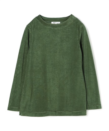 PAILE FABRICラウンドネックプルオーバー(カーキ-9号)