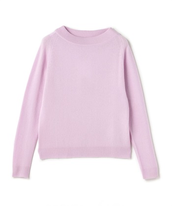 カシミヤニット(モーブ-7号)