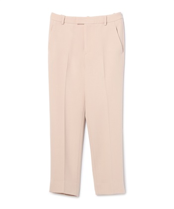 【CHRISTMAS SALE】ウール混テーパードパンツ(ピンク-9号)