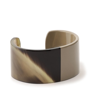 バイカラーバングル(ブラウン-フリー)