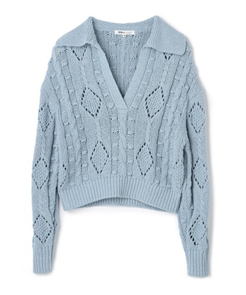 24AW 一度着4.2万 ジュンハシモト　ショールプルオーバー ニット 24AW 一度着4.2万 ジュンハシモト ショールプルオーバー ニット