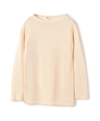 スリットニットプルオーバー(ベージュ-9号)