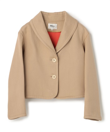 ダブルフェイスジャケット(ベージュ-9号)