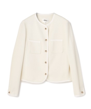 ＩＧＧＹノーカラージャケット(オフホワイト-9号)